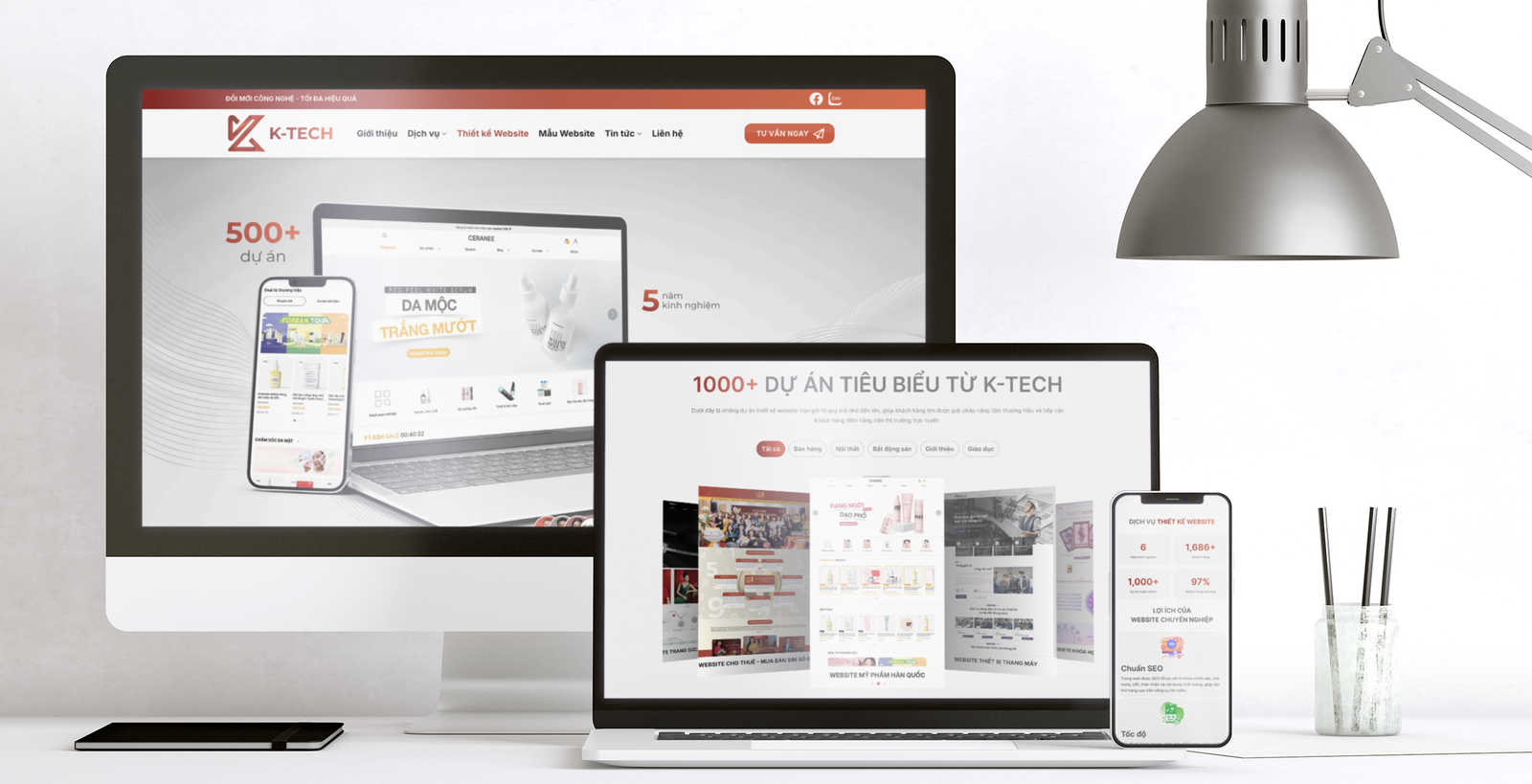 Thiết kế website: Nâng tầm thương hiệu online 2025
