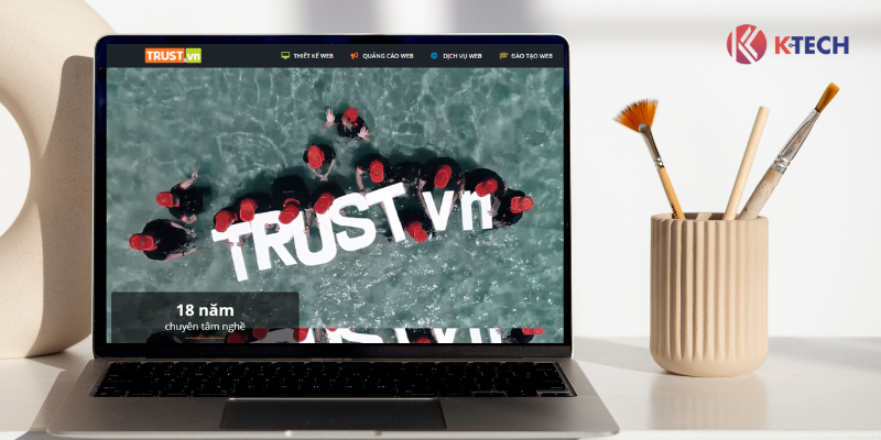 Công ty thiết kế website chuyên nghiệp TRUST