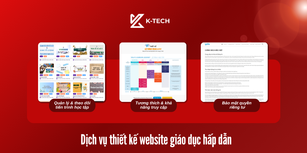 Dịch vụ thiết kế website giáo dục hấp dẫn