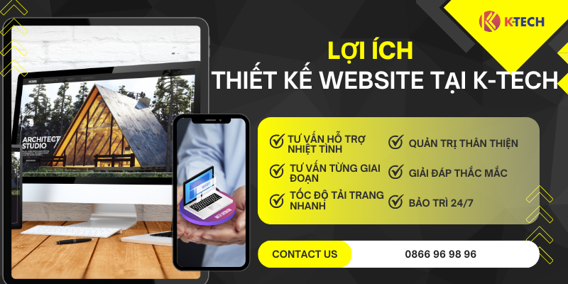 Lợi ích khi thiết kế website miền Bắc tại K-Tech