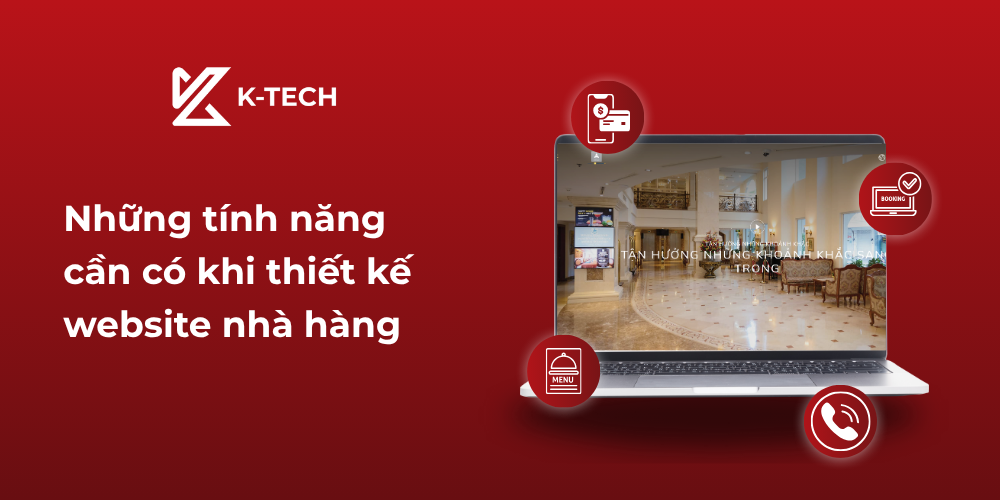Những tính năng cần có khi thiết kế website nhà hàng