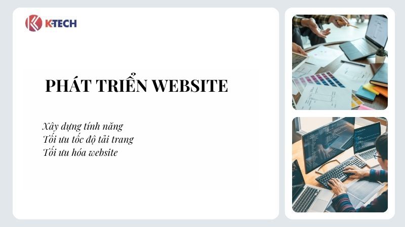 Các bước thiết kế website - Bước Phát Triển Website