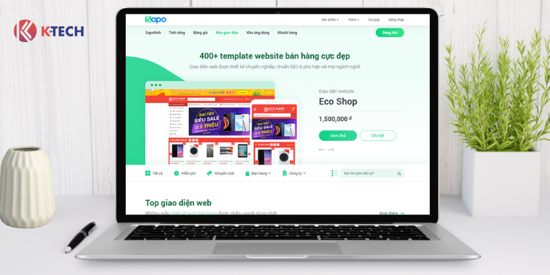Sapo Web - Đơn vị thiết kế website chuyên nghiệp