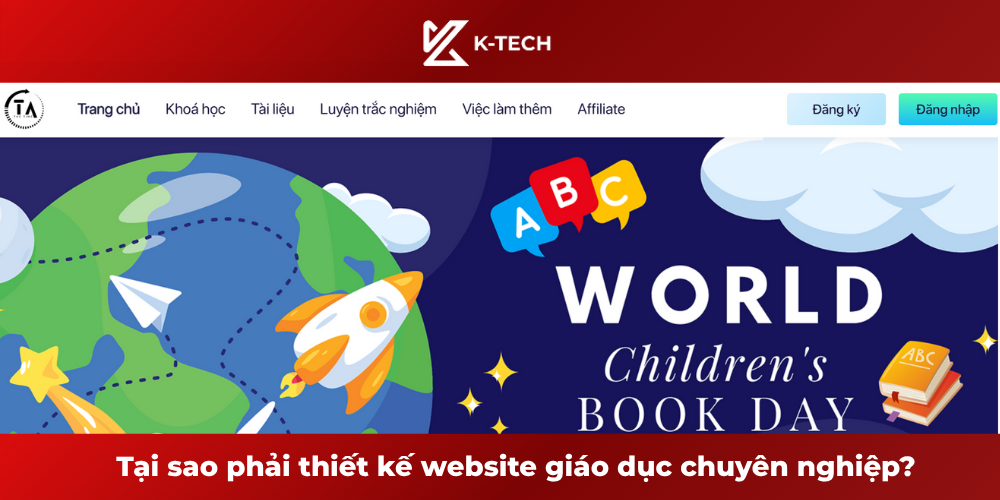 Tại sao phải thiết kế website giáo dục chuyên nghiệp