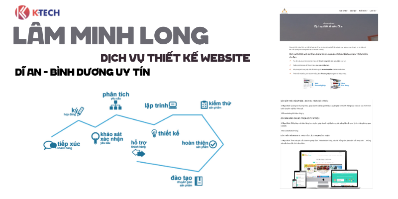 Thiết kế website Bình Dương - Lâm Minh Long