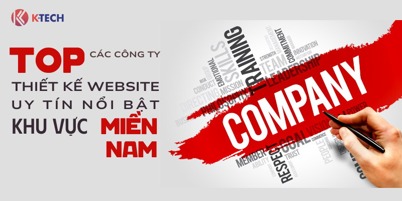 Các công ty thiết kế website miền Nam khác nôi bật tại các tỉnh thành