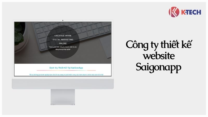 Công ty thiết kế website Saigonapp