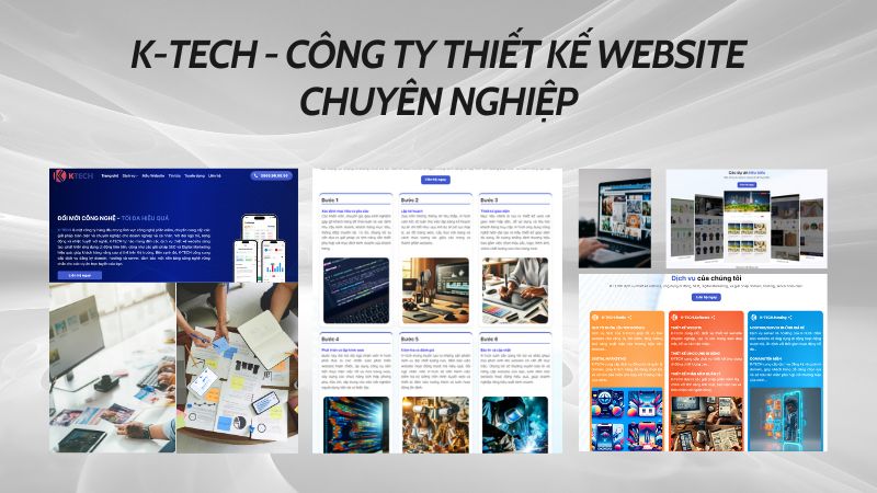 K-Tech - Công ty thiết kế website uy tín tại TPHCM