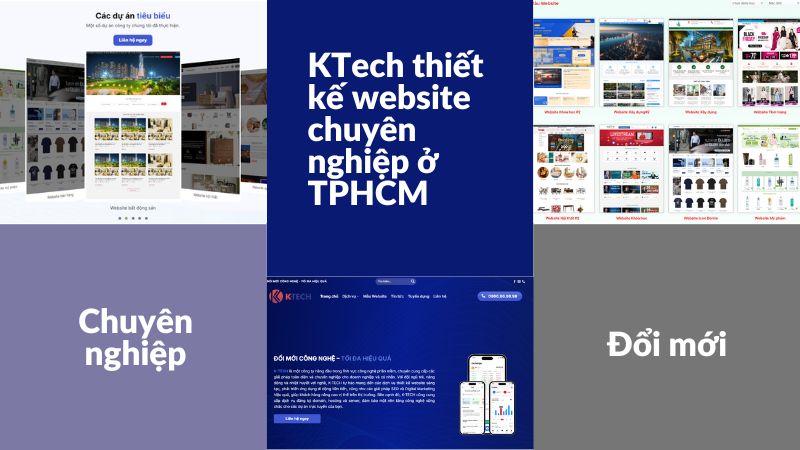 KTech - Thiết kế website chuyên nghiệp ở Hcm