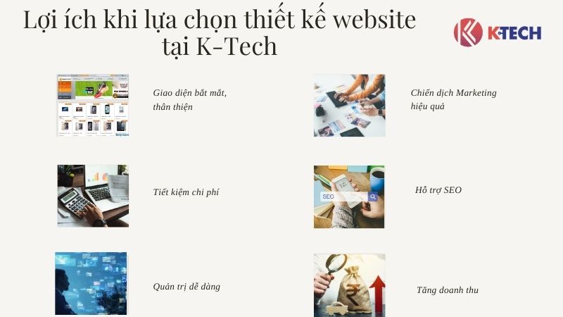 Lựa chọn dịch vụ thiết kế website K-Tech