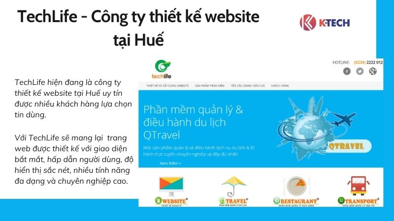 TechLife - Công ty thiết kế web uy tín tại Huế