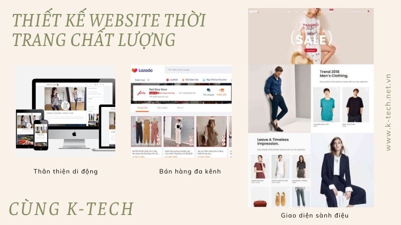 Thiết kế website thời trang chất lượng