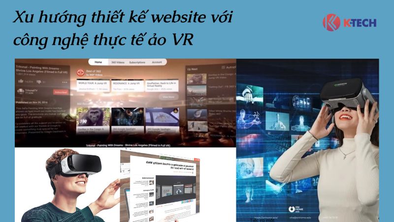 Xu hướng thiết kế website với công nghệ thực tế ảo