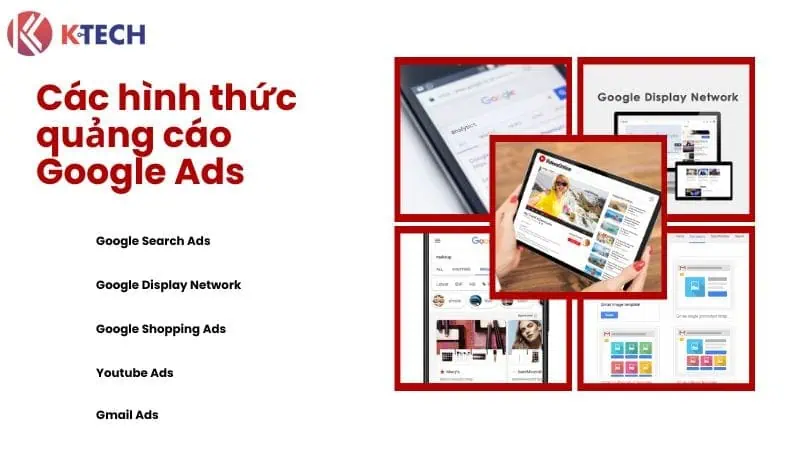 Các hình thức Quảng cáo Google Ads