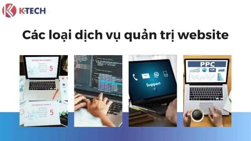 Các loại dịch vụ quản trị website