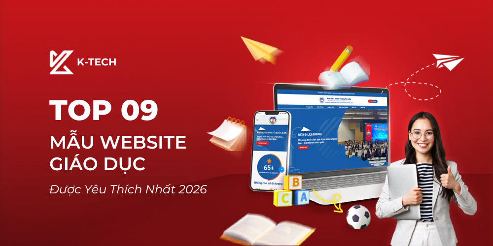 Top 09 Mẫu Website Giáo Dục Được Yêu Thích Nhất 2026