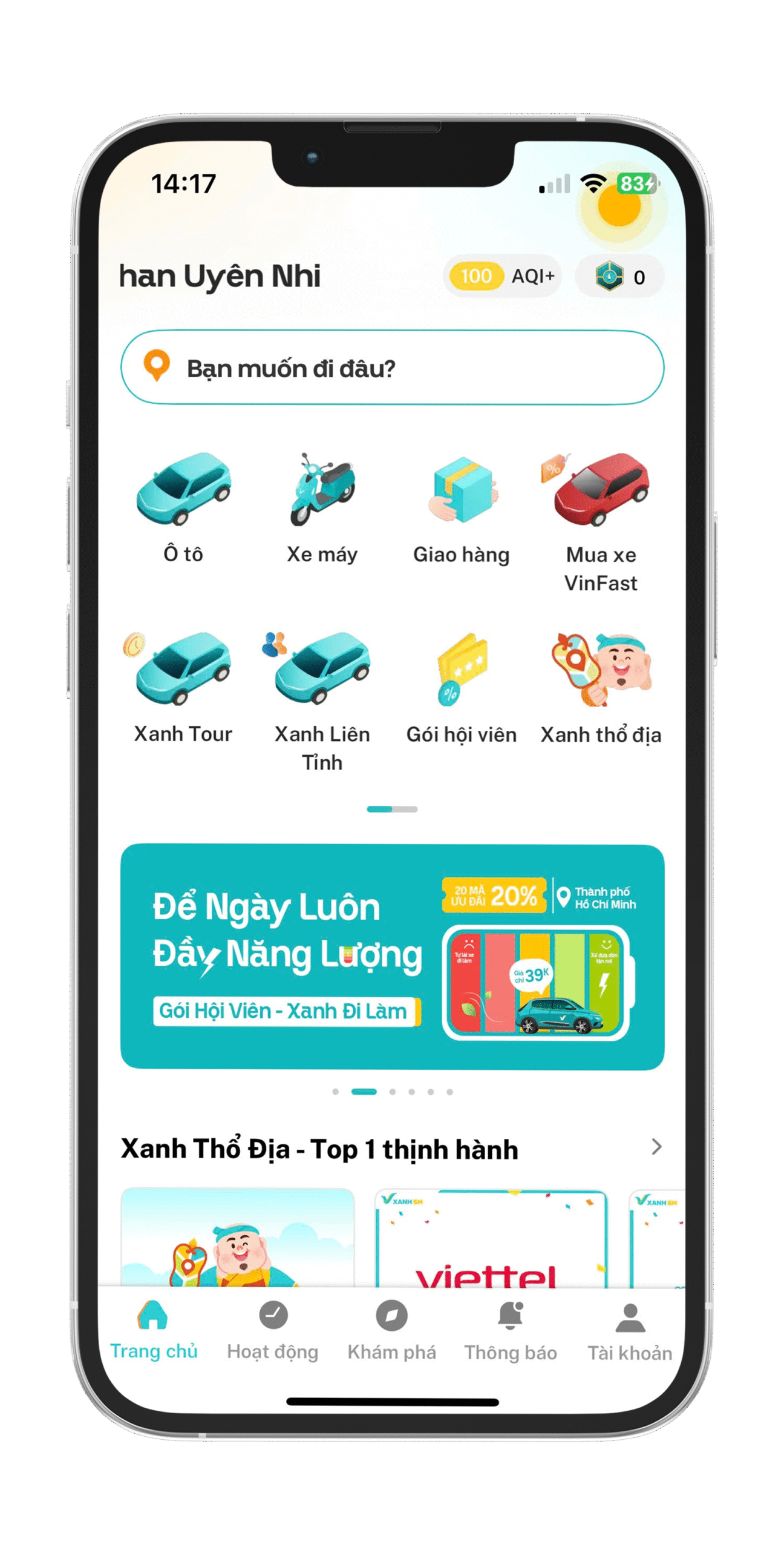 App Xanh SM