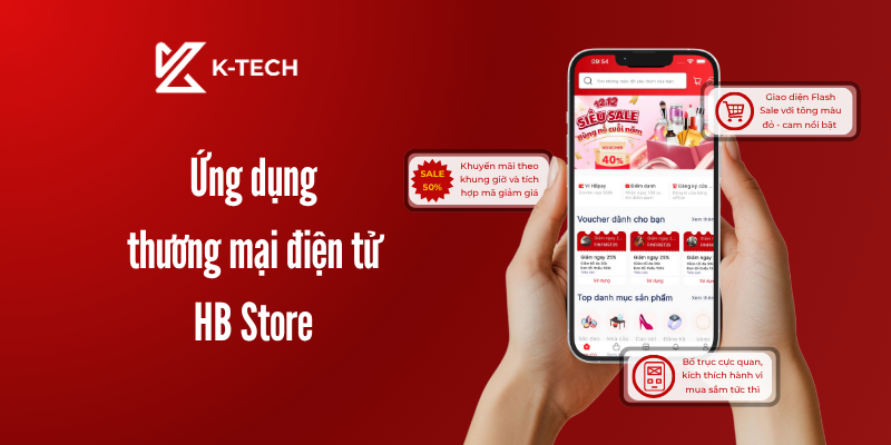 Ứng dụng thương mại điện tử HB Store