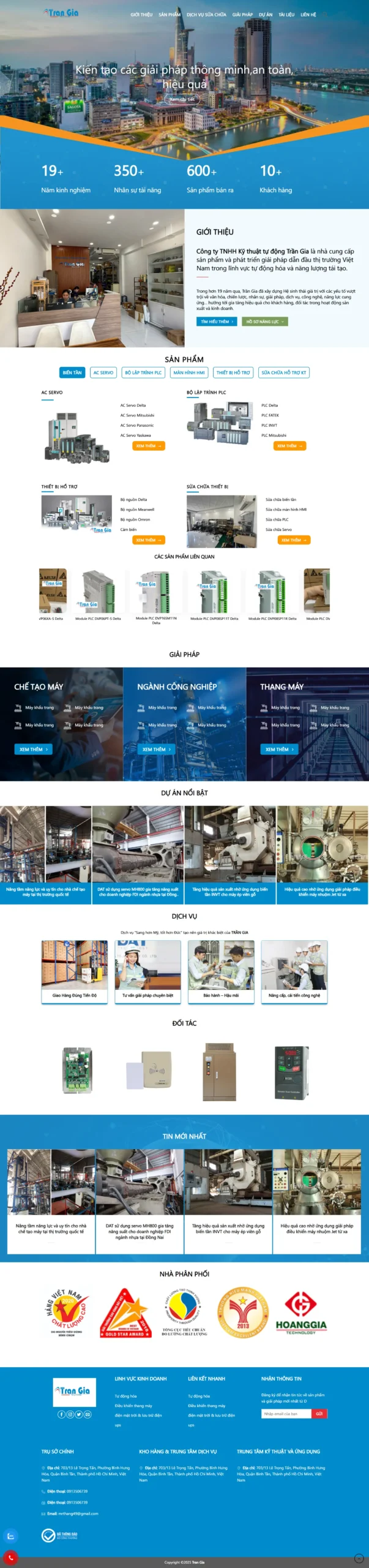 WEBSITE THIẾT BỊ TỰ ĐỘNG HÓA