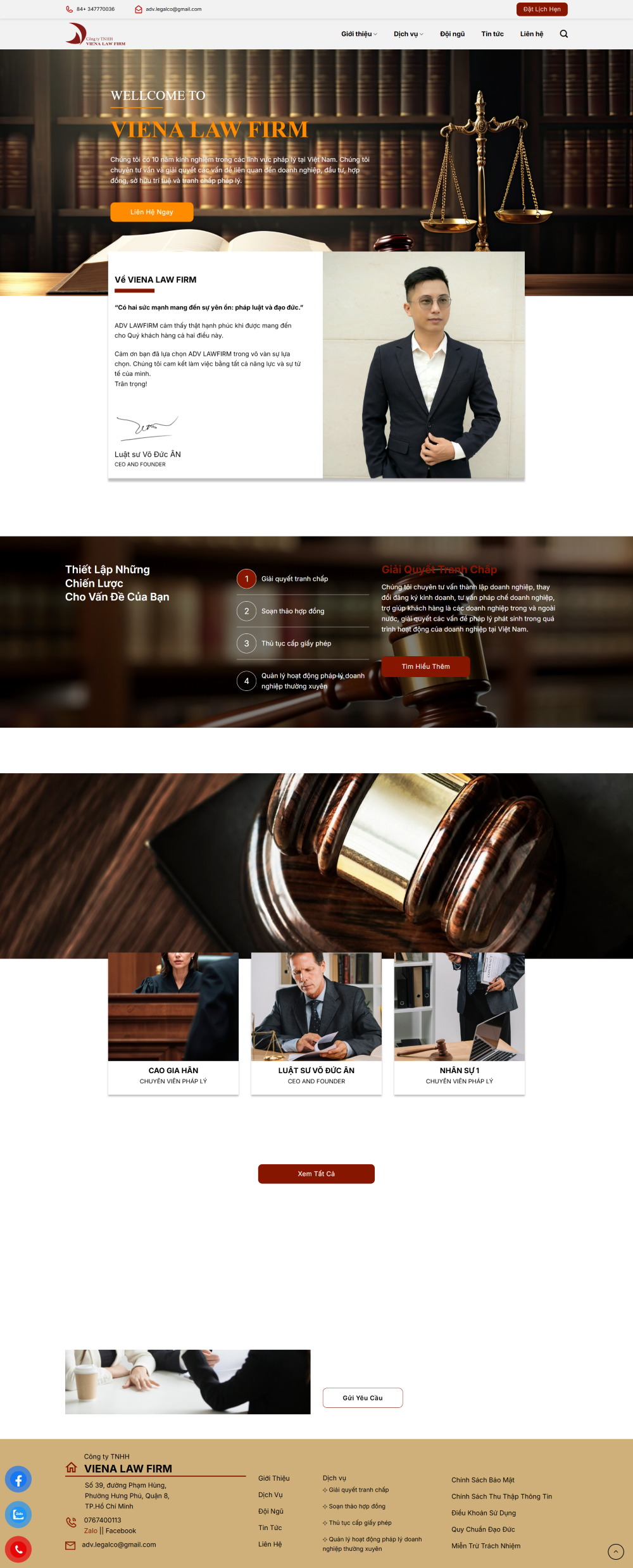 WEBSITE TƯ VẤN PHÁP LÝ