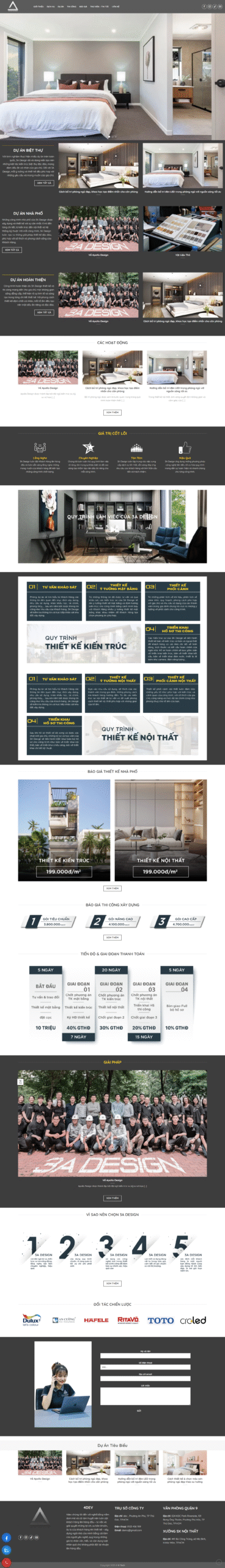 WEBSITE KIẾN TRÚC