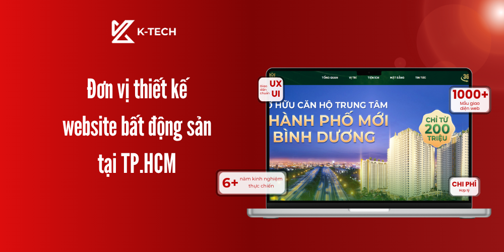 Đơn vị thiết kế website bất động sản tại TP.HCM 