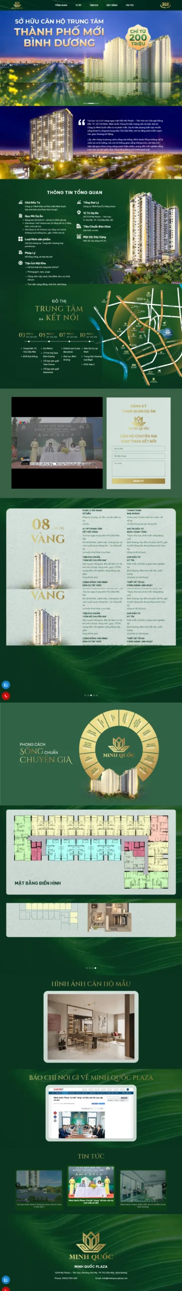WEBSITE DỰ ÁN MINH QUỐC PLAZA