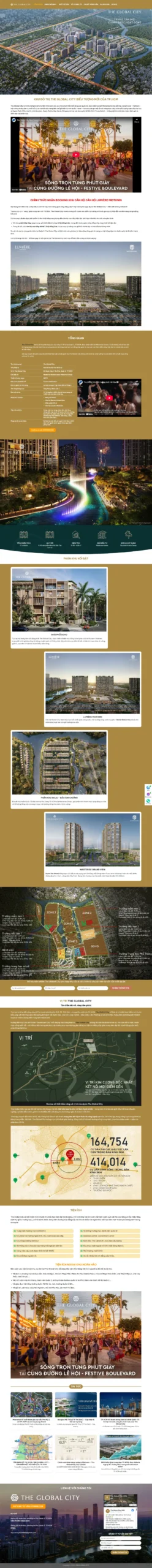 WEBSITE KHU ĐÔ THỊ THE GLOBAL CITY