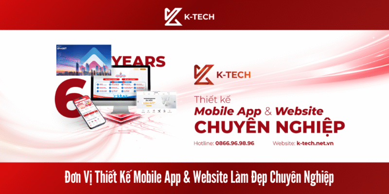 Đơn Vị Thiết Kế Mobile App & Website Làm Đẹp Chuyên Nghiệp