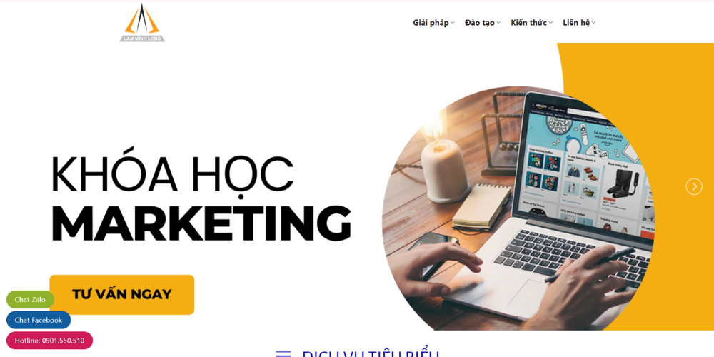 Công ty thiết kế web Bình Dương - LML