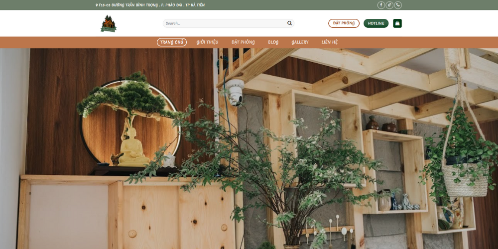 Mẫu thiết kế website du lịch - Chill House