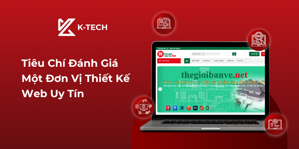 Tiêu chí đánh giá một đơn vị thiết kế web uy tín