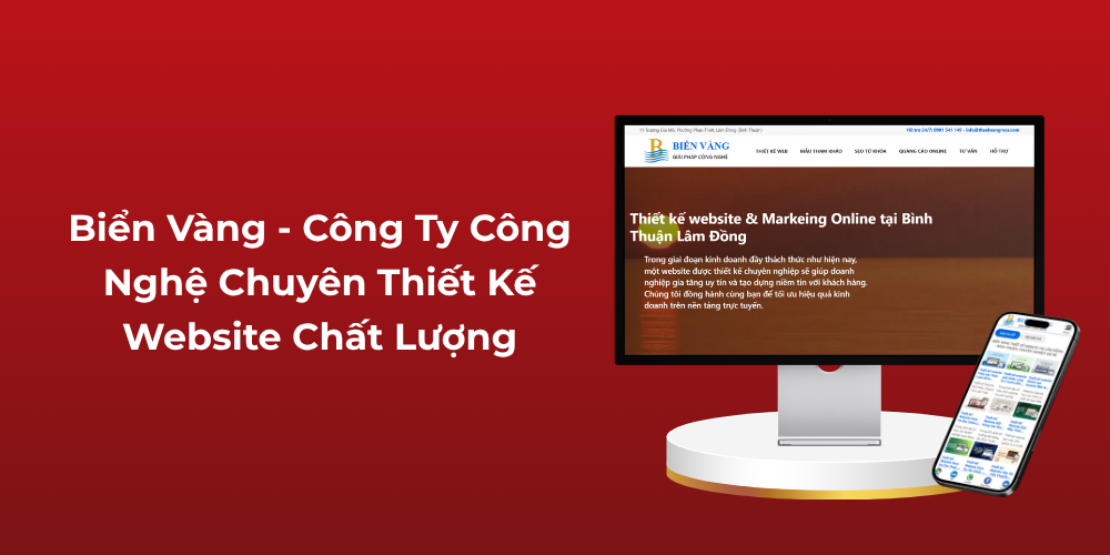 Biển Vàng - Công Ty Công Nghệ Chuyên Thiết Kế Website Chất Lượng