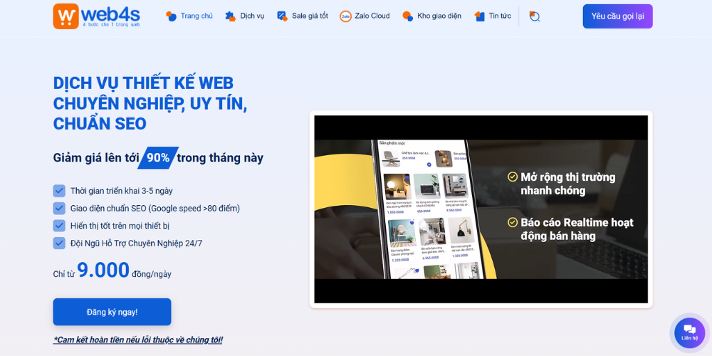 Công ty thiết kế web Hà Nội - Web 4s