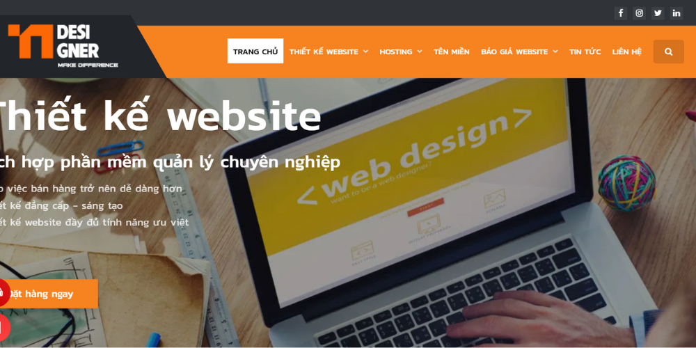 Công ty thiết kế website Phan Thiết - TN Design