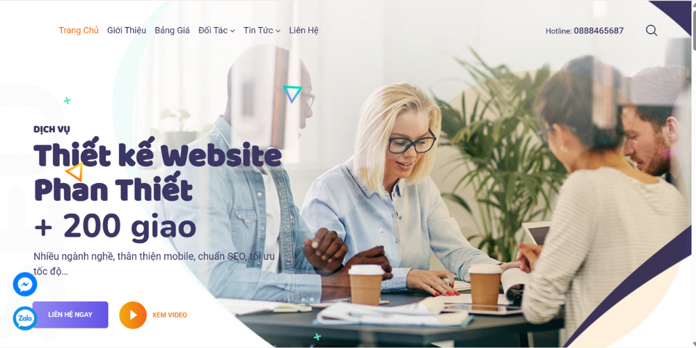 Công ty thiết kế website Phan Thiết - WEb Phan Thiết