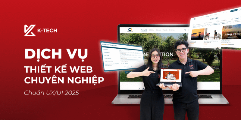 Dịch Vụ Thiết Kế Web Chuyên Nghiệp Chuẩn UXUI 2025
