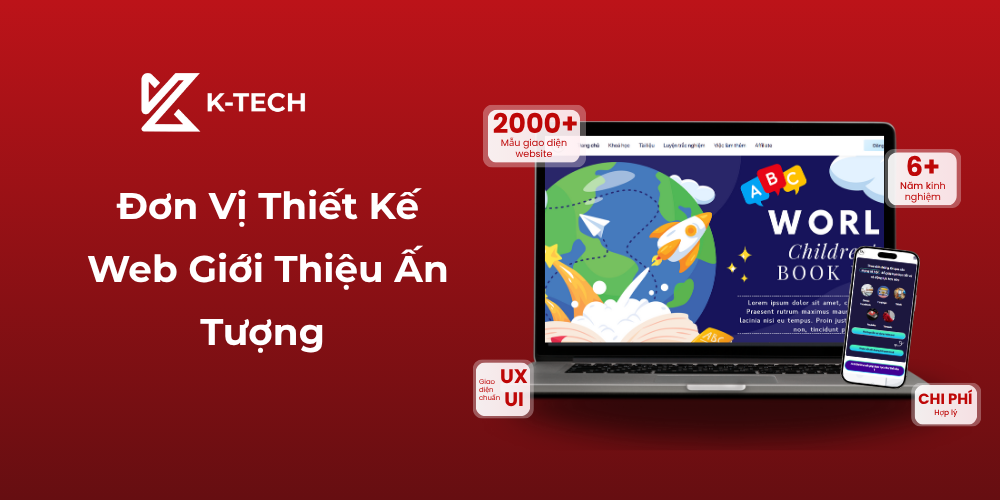Đơn vị thiết kế web giới thiệu ấn tượng giúp doanh nghiệp nâng tầm thương hiệu