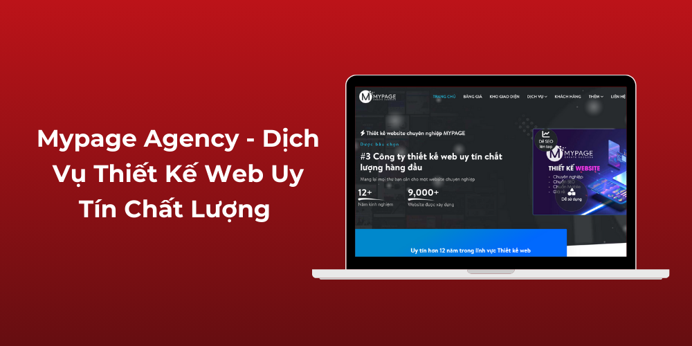 Mypage Agency - Dịch Vụ Thiết Kế Web Uy Tín Chất Lượng