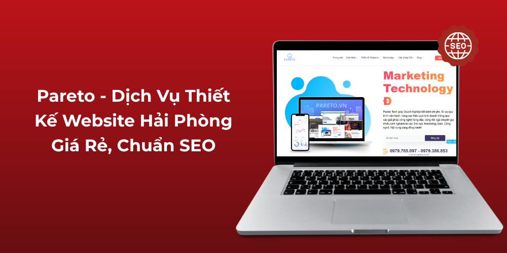 Pareto - Dịch vụ thiết kế website Hải Phòng giá rẻ, chuẩn SEO