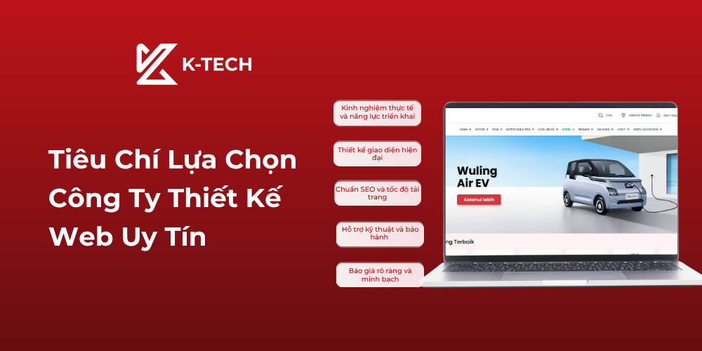 Tiêu Chí Lựa Chọn Công Ty Thiết Kế Web Uy Tín