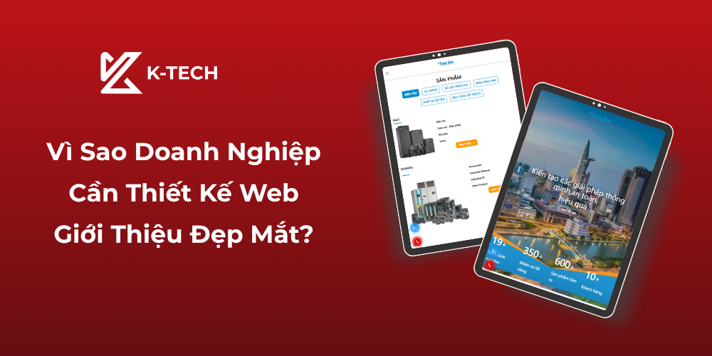 Vì Sao Doanh Nghiệp Cần Thiết Kế Web Giới Thiệu Đẹp Mắt