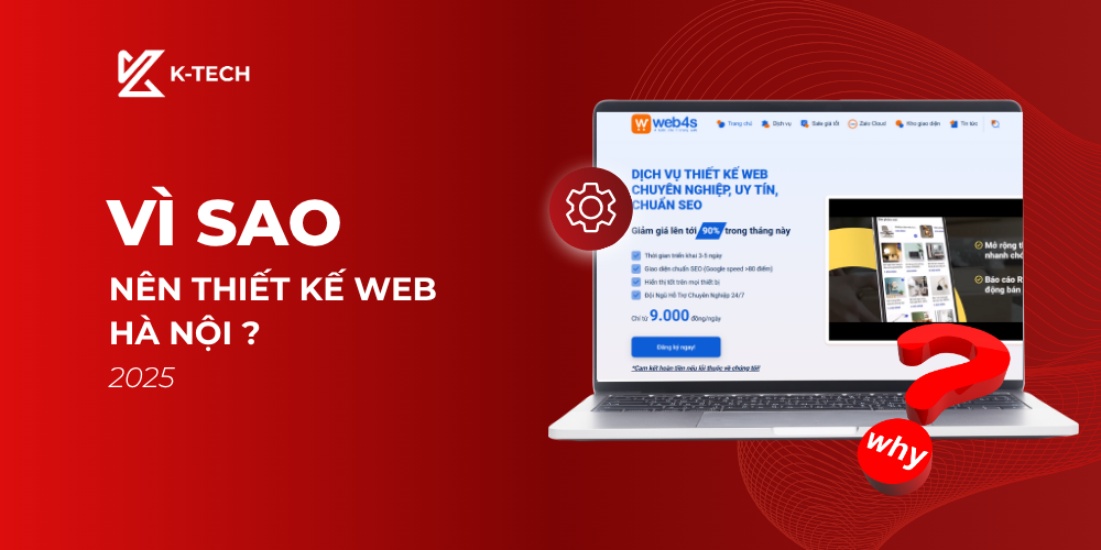 Vì sao nên thiết kế web Hà Nội