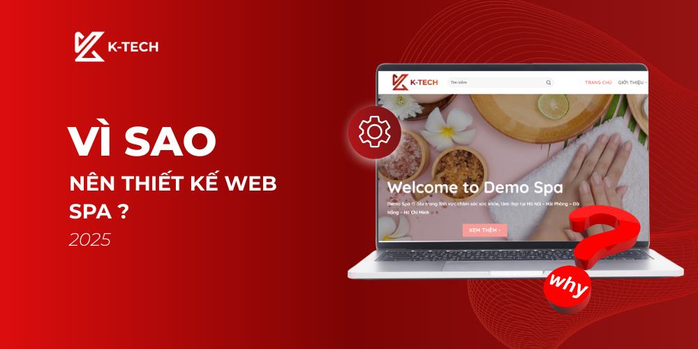 Vì sao nên thiết kế website Spa