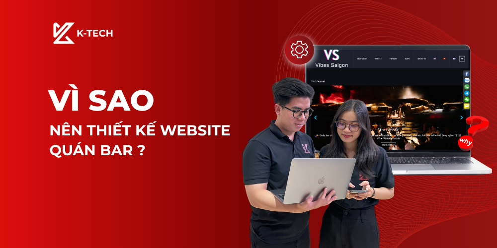Vì sao nên thiết kế website quán bar