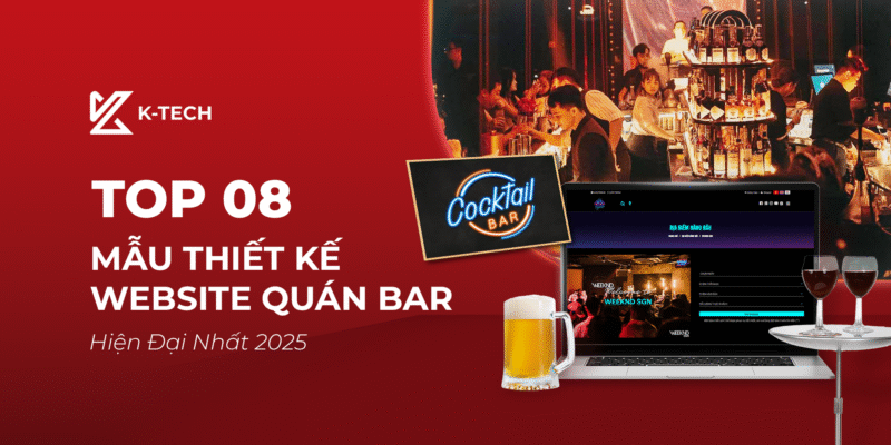 Thiết kế website quán bar