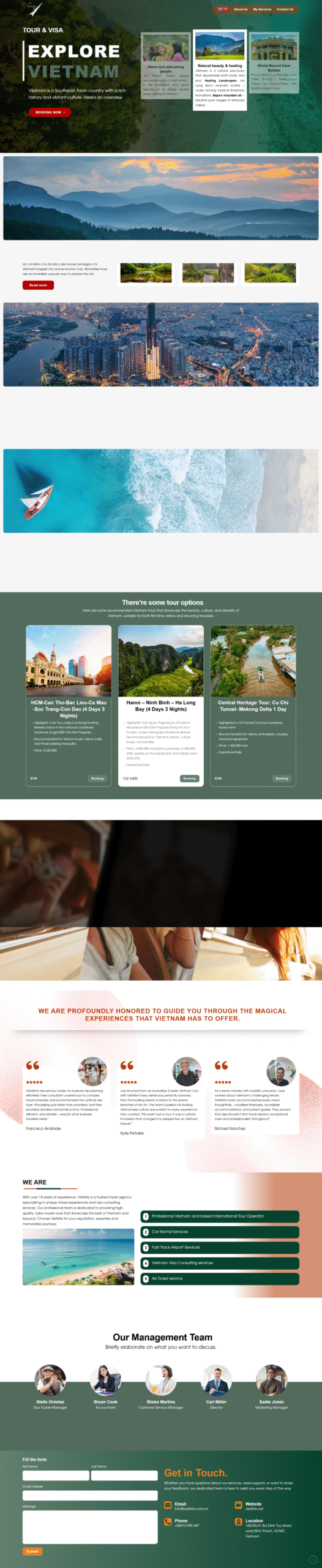 WEBSITE TOUR DU LỊCH VIỆT NAM