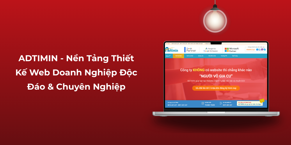 ADTIMIN - Nền Tảng Thiết Kế Web Doanh Nghiệp Độc Đáo Và Chuyên Nghiệp