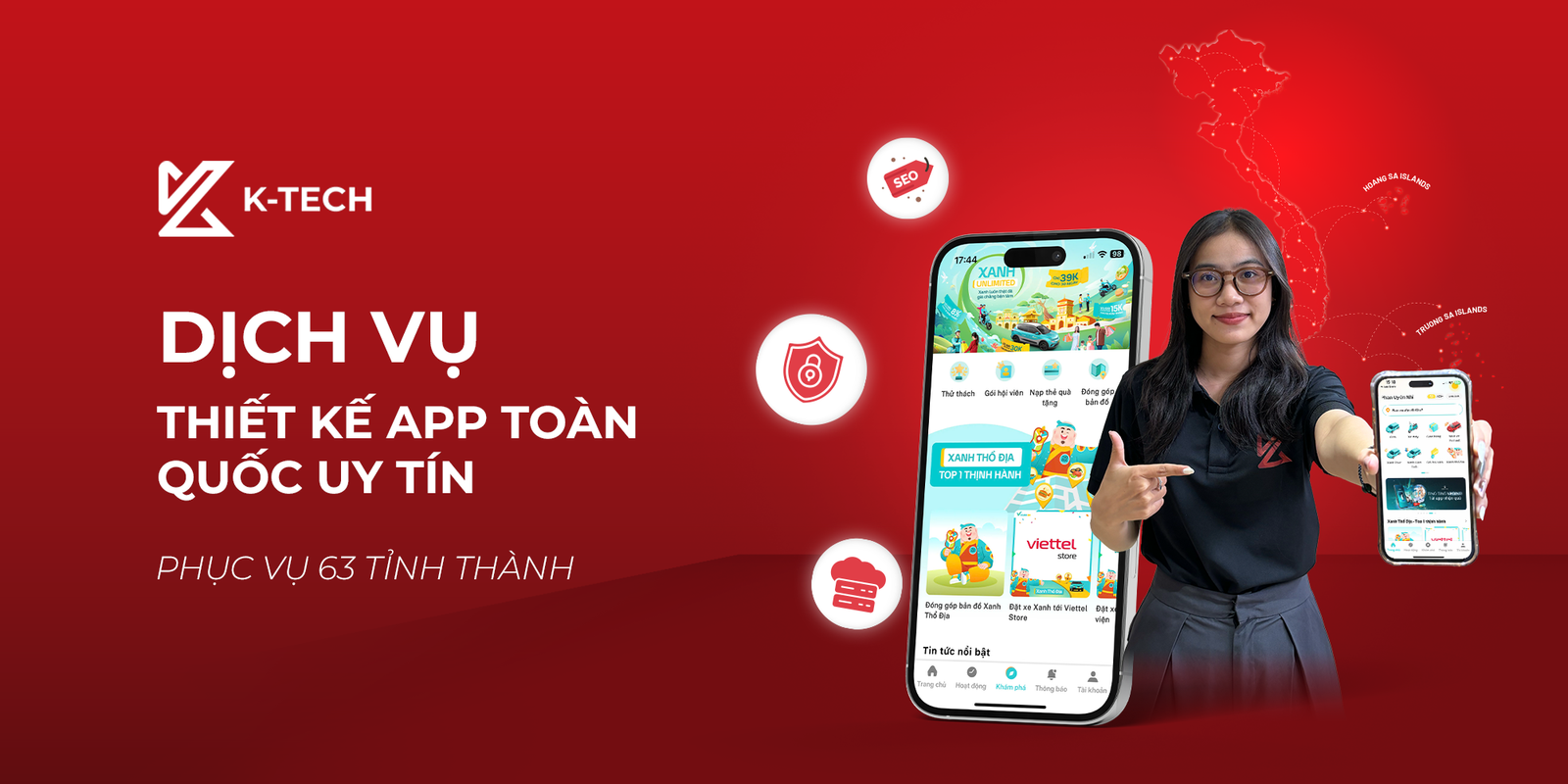 Dịch Vụ Thiết Kế App Toàn Quốc Uy Tín – Phục Vụ 63 Tỉnh Thành