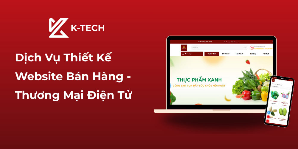 Thiết kế website bán hàng – thương mại điện tử